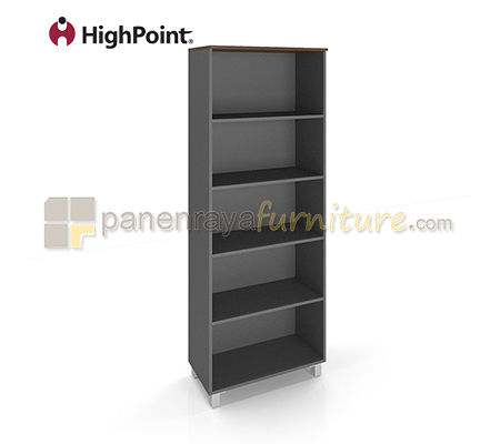 Panen Raya Furniture Rak Arsip HighPoint Five BST 5520 European Walnut 80x39x208