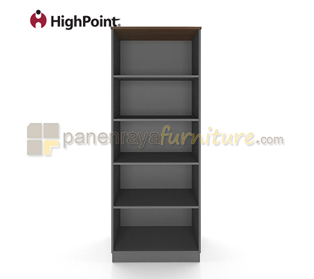 Panen Raya Furniture Rak Arsip HighPoint BST 5320 European Walnut 80x39x208
