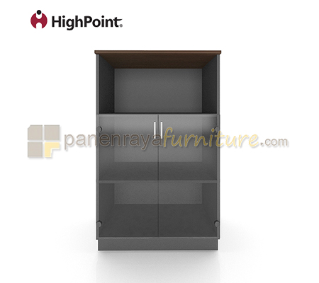 Panen Raya Furniture Lemari Arsip HighPoint BST 5363 European Walnut 80x39x132