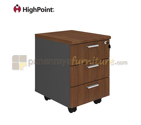 Panen Raya Furniture Laci Dorong HighPoint Five BMB 5155 European Walnut 40x48x54 