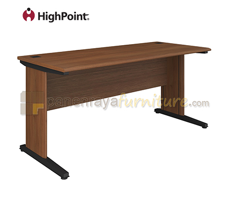 Panen Raya Furniture Meja Kantor HighPoint Five BOD 5056 European Walnut 160x70x75