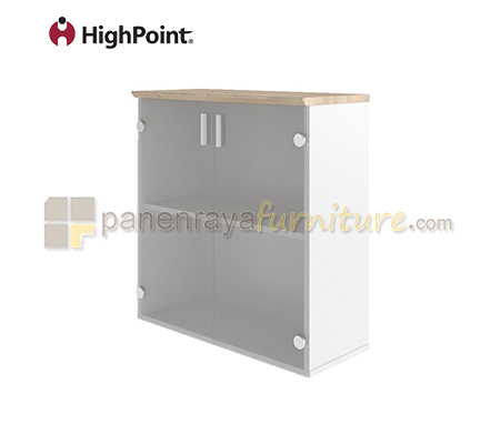Panen Raya Furniture Lemari Arsip HighPoint Six ST 6280 Cappucinno 80x40x83