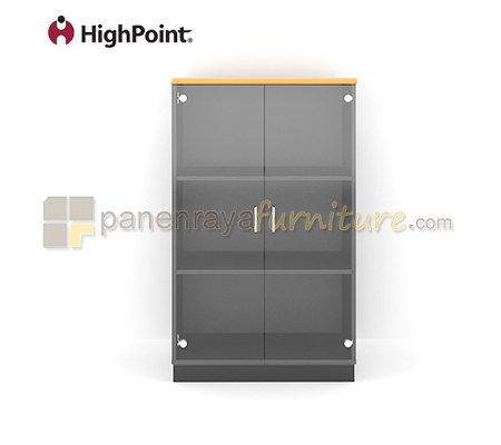 Panen Raya Furniture Lemari Arsip HighPoint BST 333A Beech 80x39x132