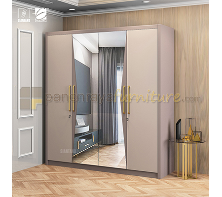 Panen Raya Lemari Pakaian 4 Pintu Swing Siantano LP Volare 4D SW 200x60x220