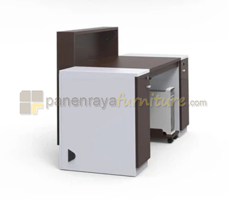 Panen Raya Furniture Meja Receptionist Modera MRP 1018 180x75x105