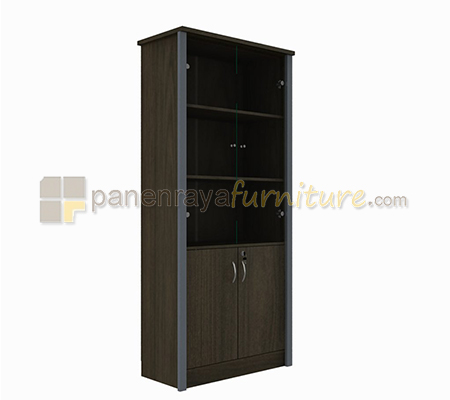 Panen Raya Furniture Lemari Arsip Orbitrend OSR 1080 Brown 80x40x180