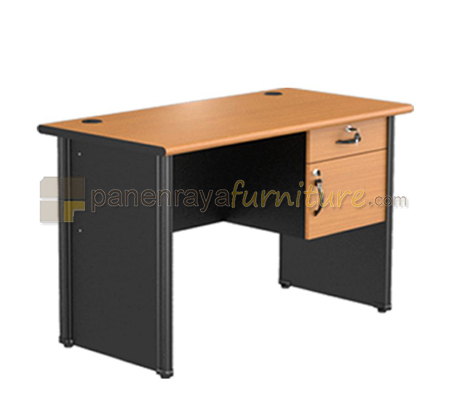 Panen Raya Furniture Meja Kantor Orbitrend CST 1061 Beech 120x60x75