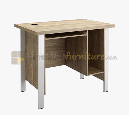 Panen Raya Furniture Meja Komputer Orbitrend MELVIN Sonoma Light-White 95x60x75