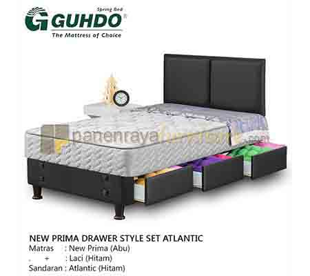 Panen Raya Guhdo Drawer Bed New Prima (Set Atlantik) Full Set