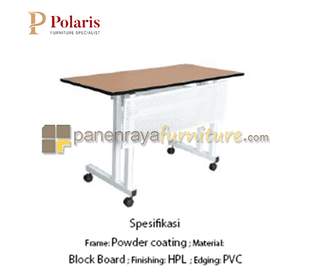 Panen Raya Furniture Meja Kantor Polaris IBM Folding Table Modern Series II Plus Steel Modesty