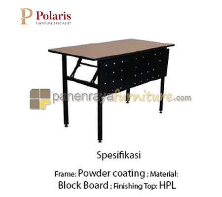 Panen Raya Furniture Meja Kantor Polaris IBM Folding Table Classic Series Plus Steel Modesty