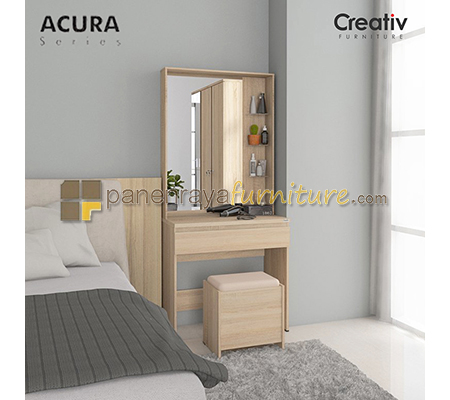 Panen Raya Meja Rias Activ Acura MR 80 Sonoma Oak 80x40x178