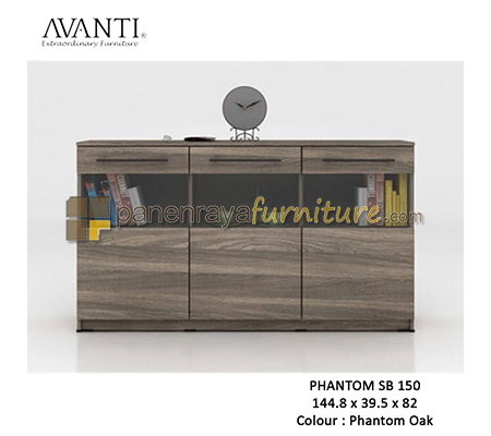Panen Raya CREDENZA SIDEBOARD 3 PINTU ACTIV PHANTOM SB 150 PHANTOM OAK