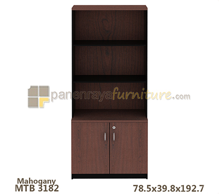 Panen Raya Furniture Lemari Arsip Tinggi Expo MTB 3182 N Mahogani 80x40x193