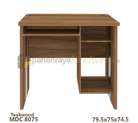 Panen Raya Meja Komputer Expo MDC 8075 Teak Wood 80x75x75