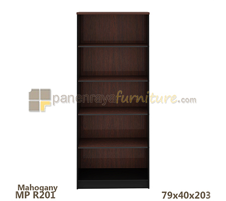 Panen Raya Furniture Rak Arsip Tinggi Expo MP R201 Mahogani 79x40x198