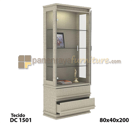 Panen Raya Lemari Pajangan Expo DC 1501 Tecido 80x40x200