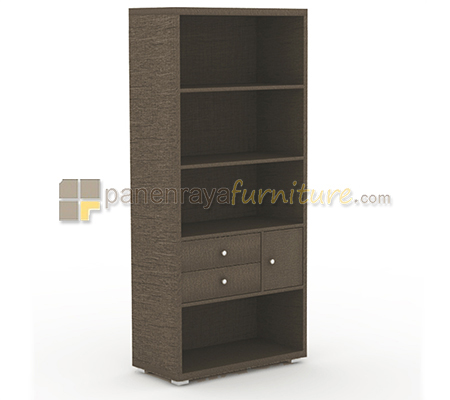 Panen Raya Lemari Pajangan Expo DC 8014 Old Wood 80x40x180