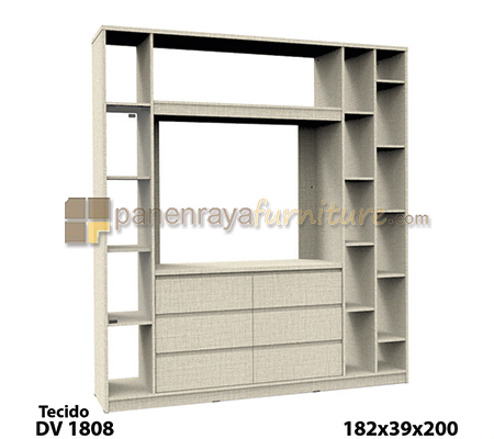 Panen Raya Lemari Pajangan Expo DV 1808 Tecido 182x39x200