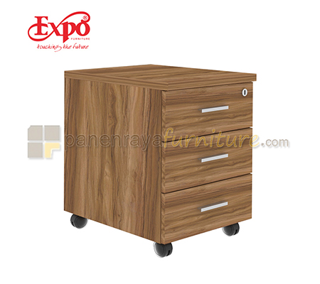 Panen Raya Furniture Laci Dorong Expo MD M03 Teak Wood 40x50x61