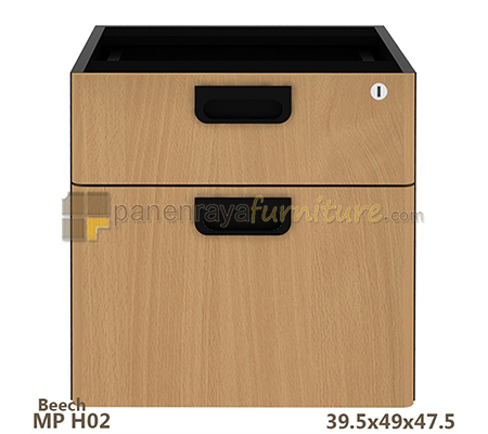 Panen Raya Furniture Laci Gantung Expo MP H02 Beech 40x49x46