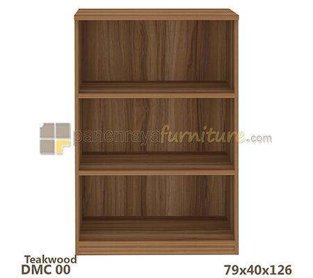 Panen Raya Furniture Rak Arsip Rendah Expo DMC 00 Teak Wood 79x40x126