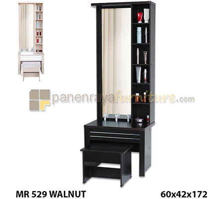 Panen Raya MEJA RIAS LUNAR MR 529 WALNUT