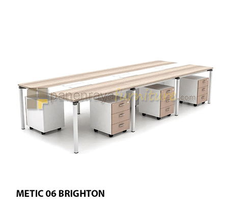 Panen Raya Furniture WORKSTATION STAFF 6 SEATER HIGHPOINT METRIC 06 1470