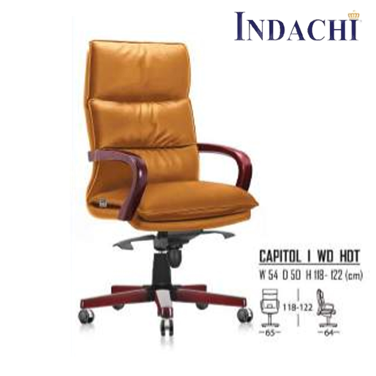 Panen Raya Furniture Kursi Kantor Indachi Capitol I WD HDT