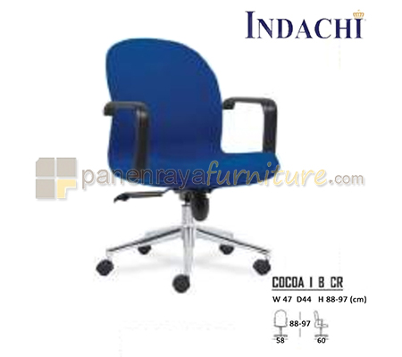 Panen Raya Furniture Kursi Kantor Indachi Cocoa I B CR