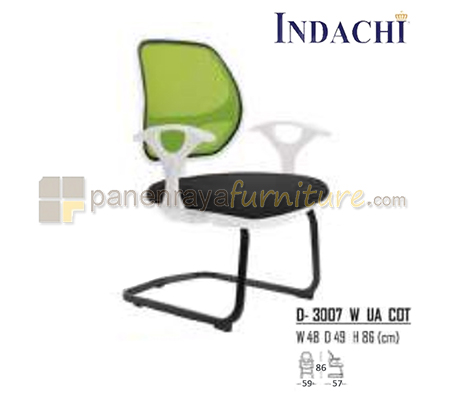 Panen Raya Furniture Kursi Kantor Indachi D 3007 W UA COT
