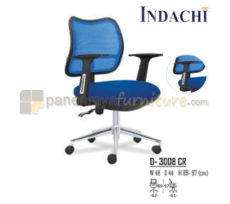 Panen Raya Furniture Kursi Kantor Indachi D 3008 CR