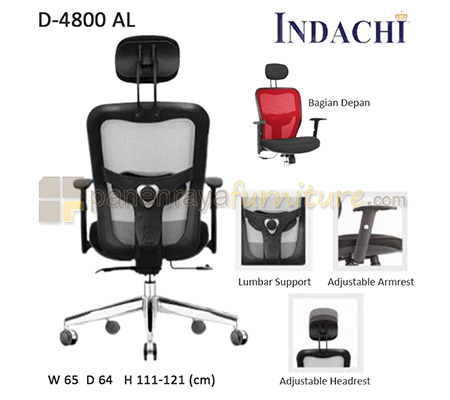 Panen Raya Furniture Kursi Kantor Indachi D 4800 AL