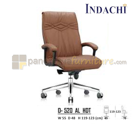 Panen Raya Furniture Kursi Kantor Indachi D 520 AL HDT