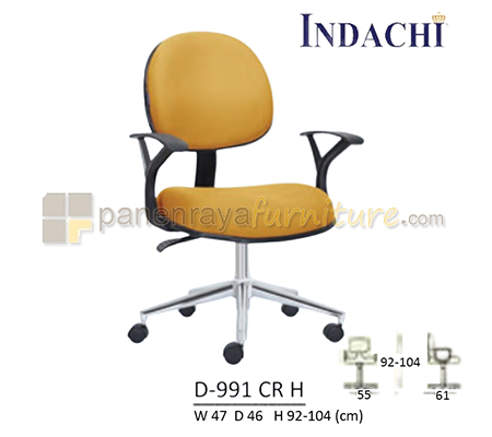 Panen Raya Furniture Kursi Kantor Indachi D 991 CR H