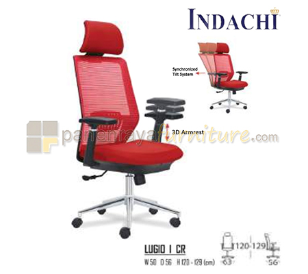 Panen Raya Furniture Kursi Kantor Indachi Lugio I CR