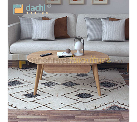 Panen Raya Furniture Coffee Table Dachi Alana Brown 100x55x42
