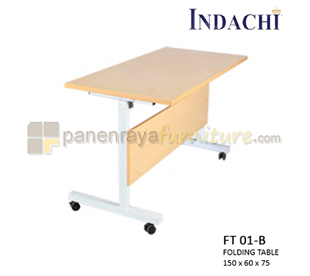 Panen Raya Furniture Meja Lipat Indachi FT 01 B Melamine 150x60x75