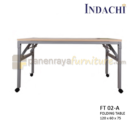 Panen Raya Furniture Meja Lipat Indachi FT 02 A Melamine 120x60x75