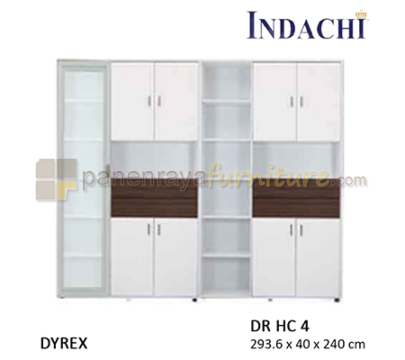 Panen Raya Furniture Lemari Arsip Indachi Dyrex DR HC 4 294x40x240 Melamine