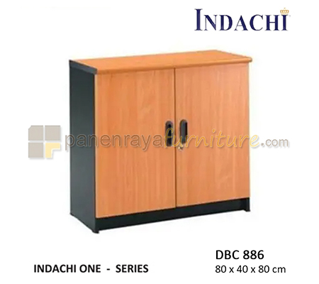 Panen Raya Furniture Lemari Arsip Rendah Pintu Panel Indachi One DBC 886 80x40x80 Melamine