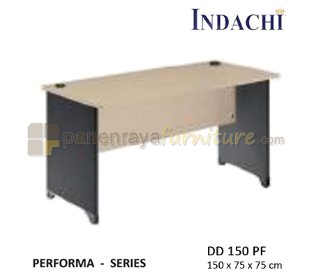 Panen Raya Furniture Meja Kantor Indachi Performa DD 150 PF Maple 150x75x75 Melamine