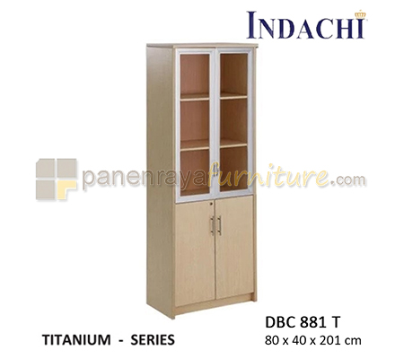 Panen Raya Furniture LEMARI ARSIP INDACHI TITANIUM DBC 881 T