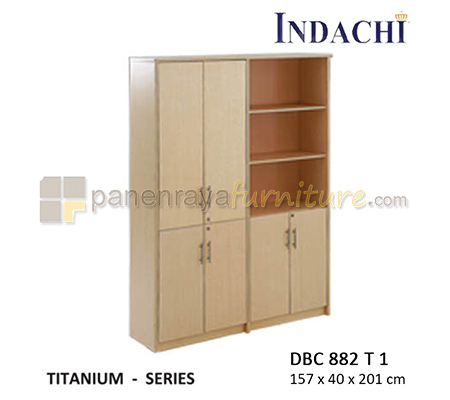 Panen Raya Furniture LEMARI ARSIP INDACHI TITANIUM DBC 882 T1
