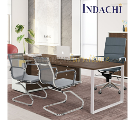 Panen Raya Furniture Meja Kantor Direktur Indachi Vorteur DD DR 220 VR 220x160x75