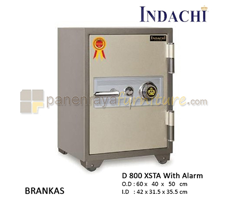 Panen Raya Furniture Brankas Indachi D 800 XSTA With Alarm