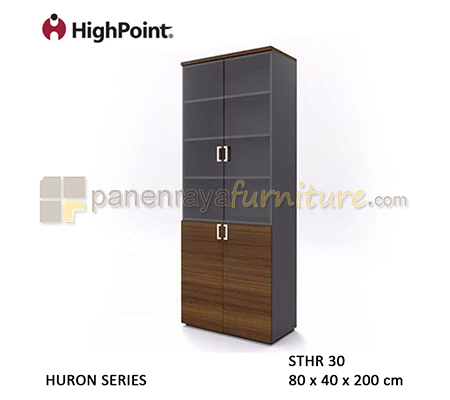 Panen Raya Furniture Lemari Arsip Tinggi Pintu Kombinasi HighPoint Huron STHR 30 80x40x200