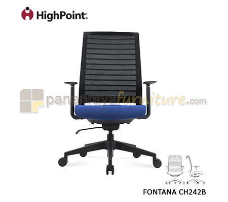 Panen Raya Furniture Kursi Kantor HighPoint Fontana CH242B