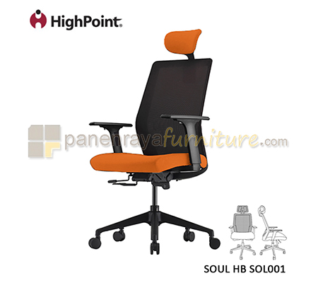 Panen Raya Furniture Kursi Kantor HighPoint Soul HB SOL001