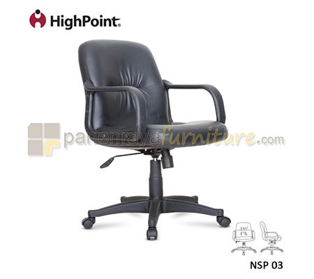 Panen Raya Furniture Kursi Kantor HighPoint NSP 03